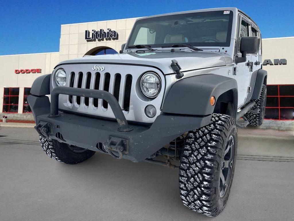used 2016 Jeep Wrangler Unlimited car, priced at $18,525