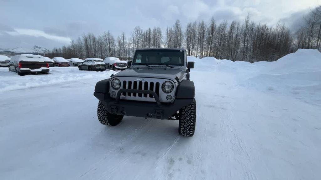 used 2016 Jeep Wrangler Unlimited car, priced at $18,525