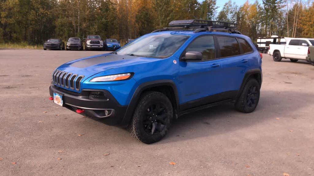 used 2018 Jeep Cherokee car, priced at $19,075