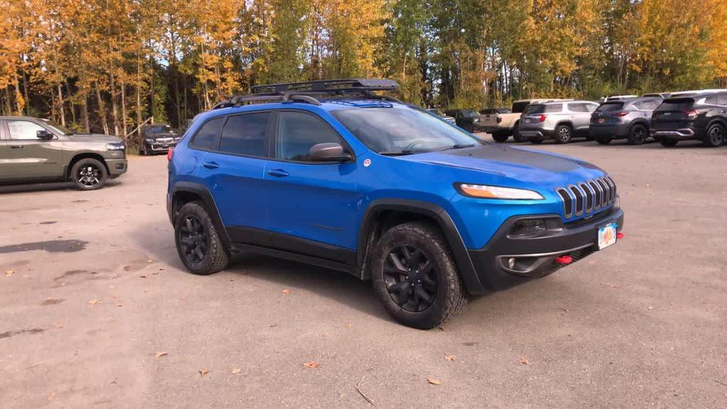 used 2018 Jeep Cherokee car, priced at $19,075