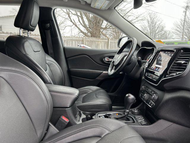 used 2021 Jeep Cherokee car, priced at $23,500