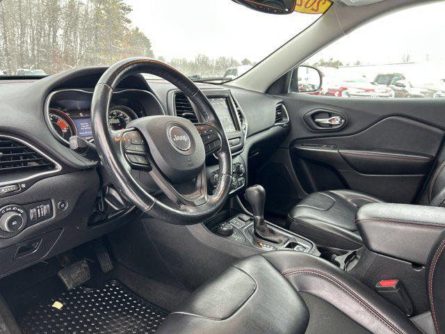 used 2020 Jeep Cherokee car, priced at $18,500