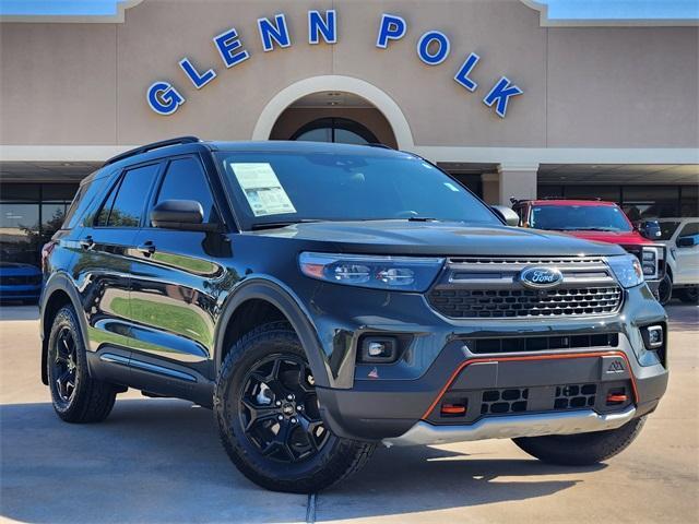 used 2022 Ford Explorer car, priced at $25,500