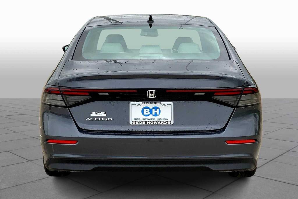new 2025 Honda Accord car, priced at $30,835