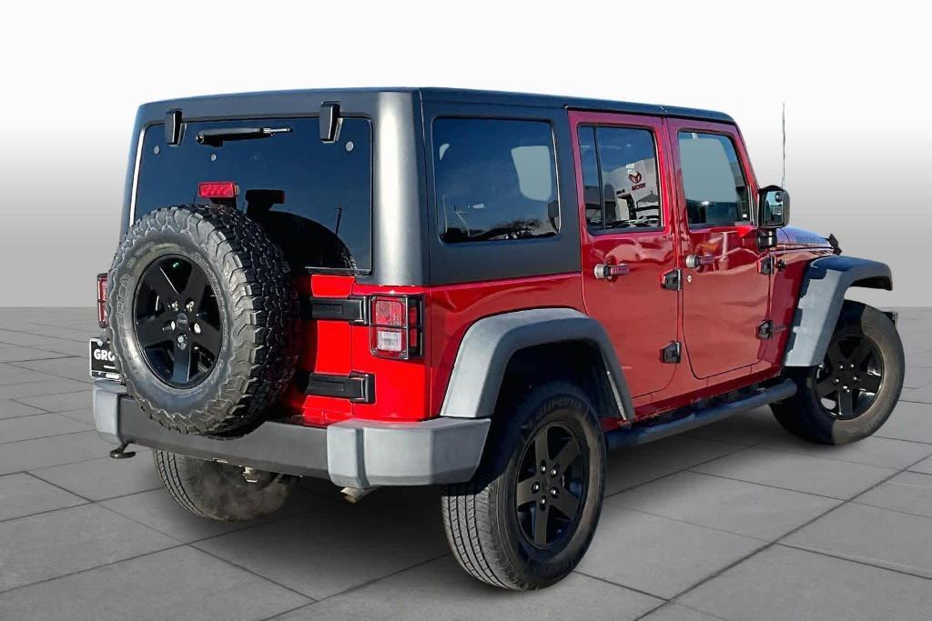 used 2017 Jeep Wrangler Unlimited car, priced at $20,044