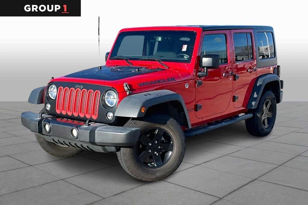 used 2017 Jeep Wrangler Unlimited car, priced at $22,455