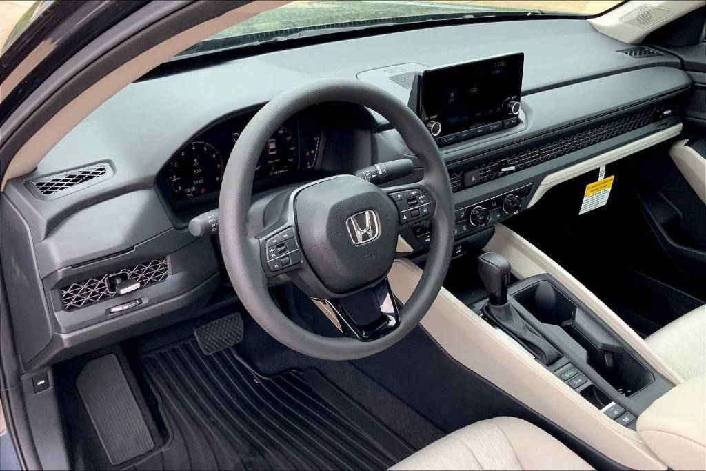 new 2025 Honda Accord car, priced at $30,835
