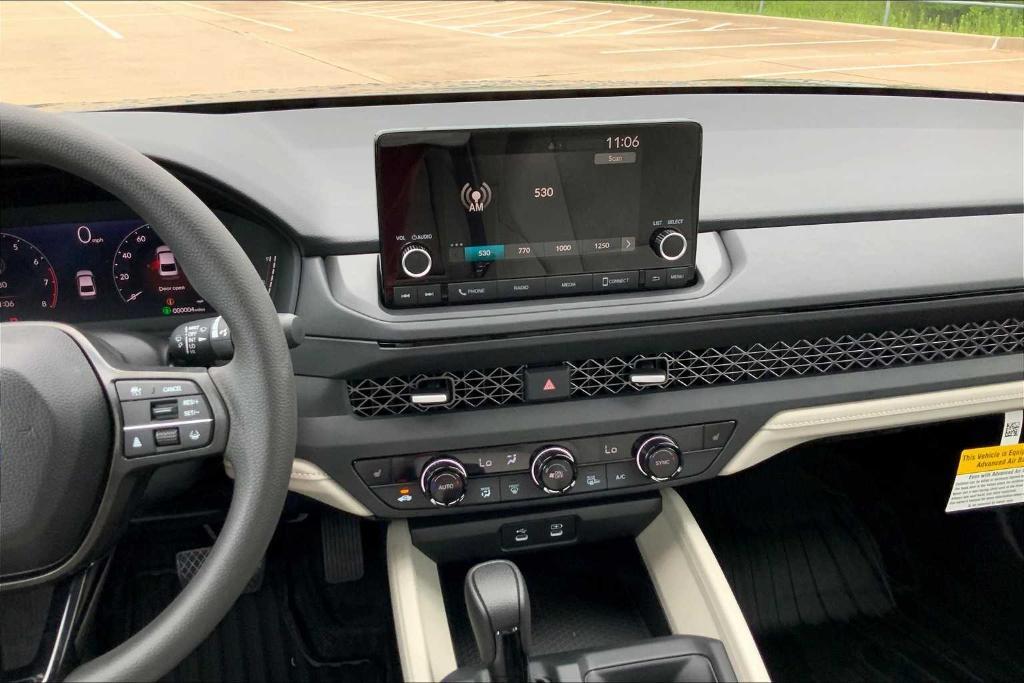 new 2025 Honda Accord car, priced at $30,835