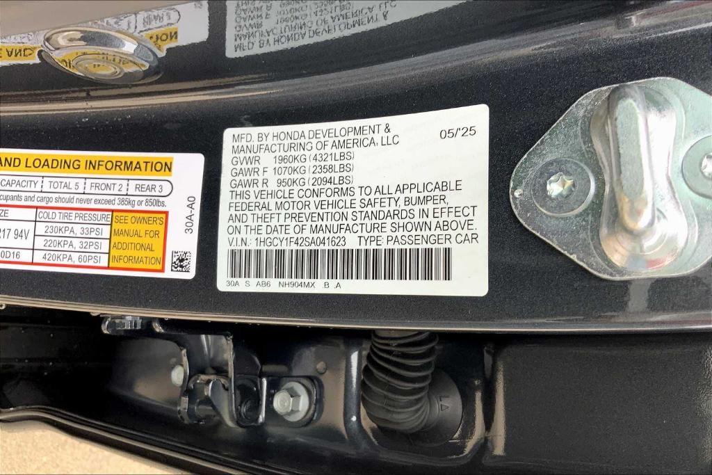 new 2025 Honda Accord car, priced at $30,835