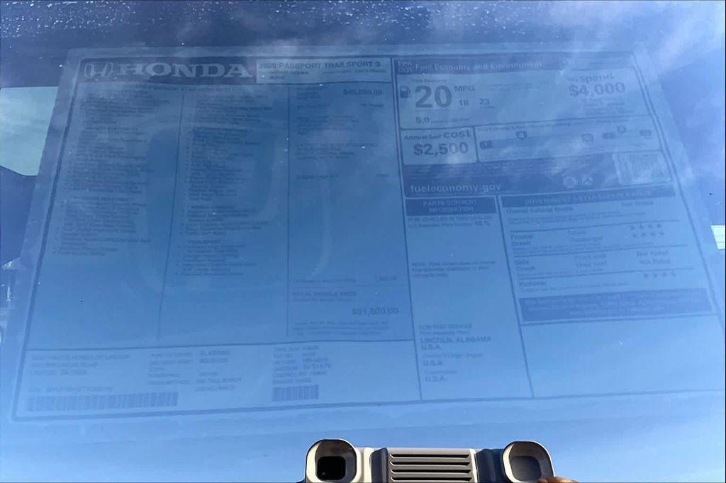new 2026 Honda Passport car, priced at $51,499