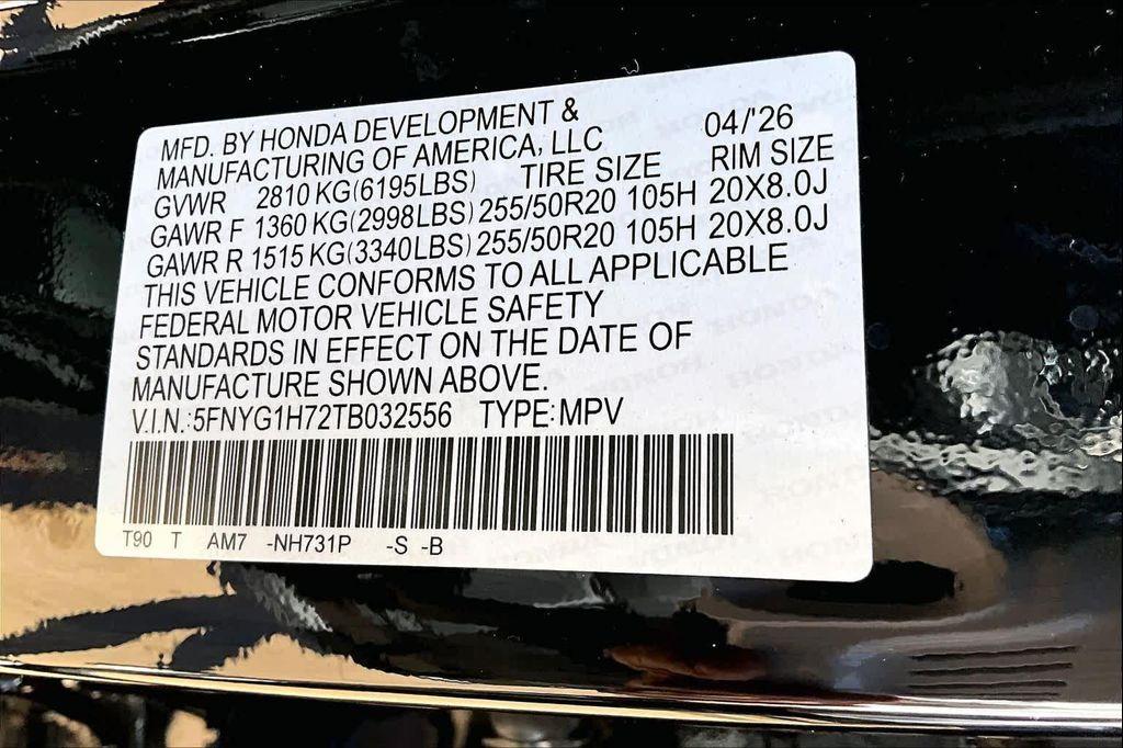 new 2026 Honda Pilot car, priced at $52,289