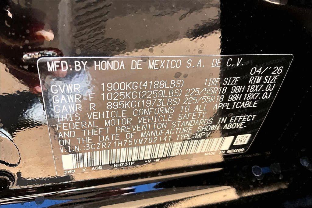new 2027 Honda HR-V car, priced at $30,650