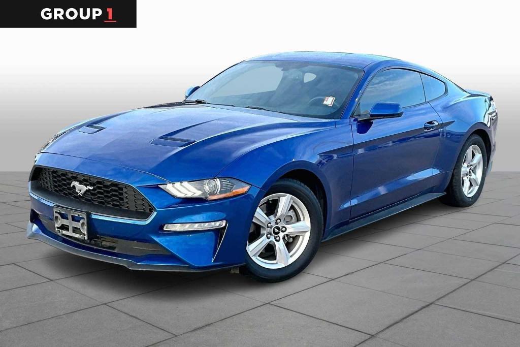 used 2018 Ford Mustang car, priced at $14,786