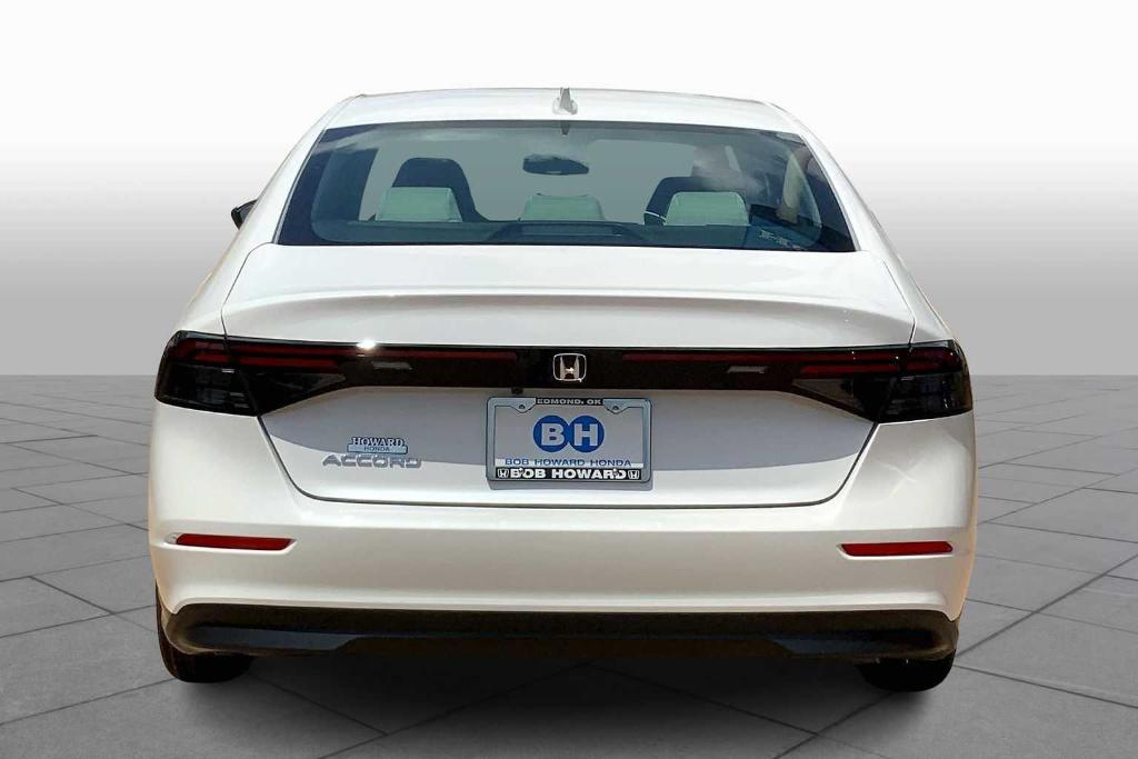new 2025 Honda Accord car, priced at $30,820