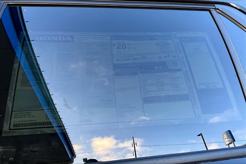 new 2026 Honda Passport car, priced at $53,185