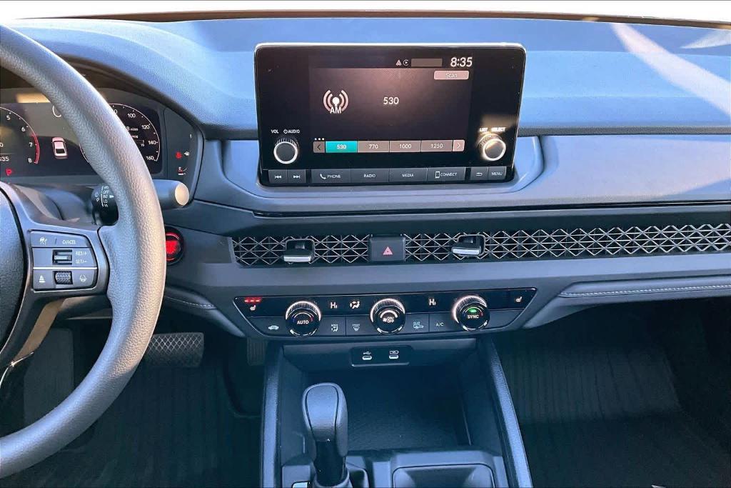 new 2025 Honda Accord car, priced at $31,380