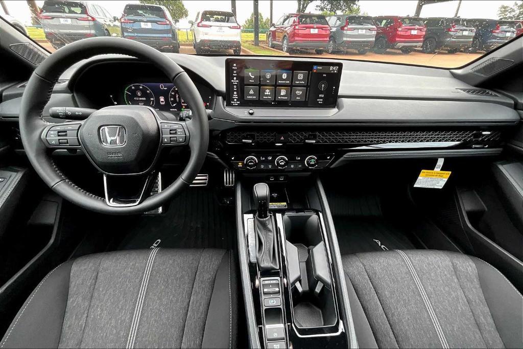 new 2025 Honda Accord Hybrid car, priced at $33,975