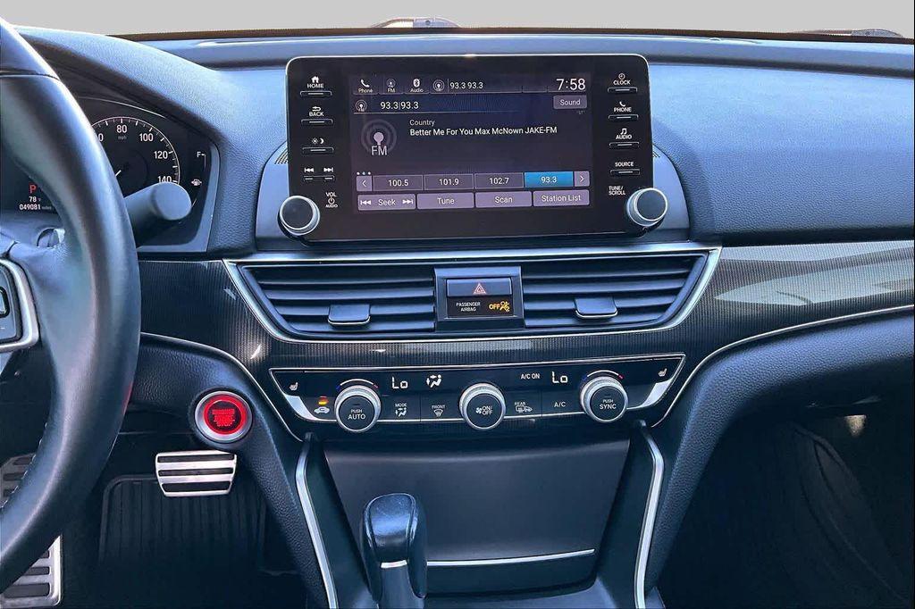 used 2021 Honda Accord car, priced at $26,253