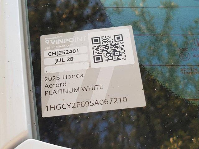 new 2025 Honda Accord Hybrid car, priced at $35,700