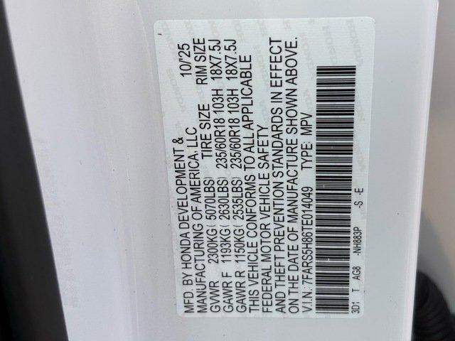 new 2026 Honda CR-V Hybrid car, priced at $39,589