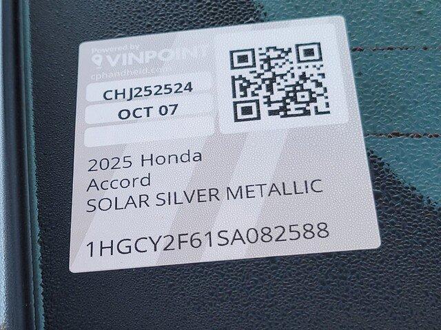 new 2025 Honda Accord Hybrid car, priced at $35,314