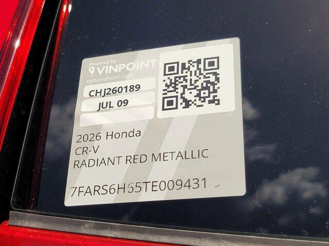 new 2026 Honda CR-V Hybrid car, priced at $39,605