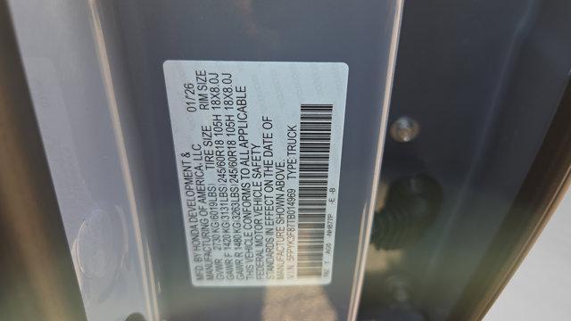 new 2026 Honda Ridgeline car, priced at $50,140