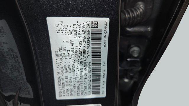 new 2026 Honda Civic car, priced at $25,753