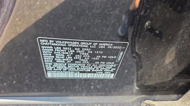 used 2022 Volkswagen Atlas car, priced at $22,289