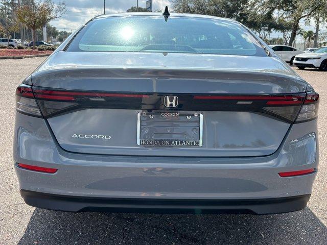 new 2025 Honda Accord car, priced at $31,746