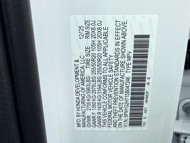 new 2025 Honda Pilot car, priced at $46,760