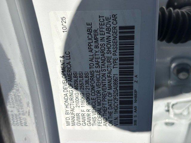 new 2025 Honda Accord Hybrid car, priced at $34,696