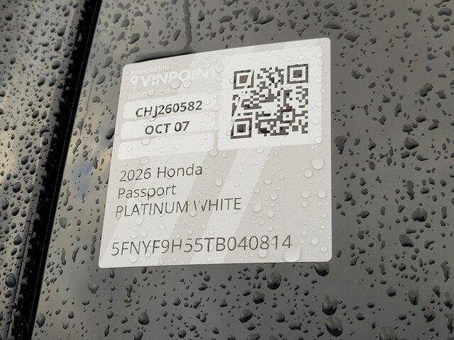 new 2026 Honda Passport car, priced at $49,621