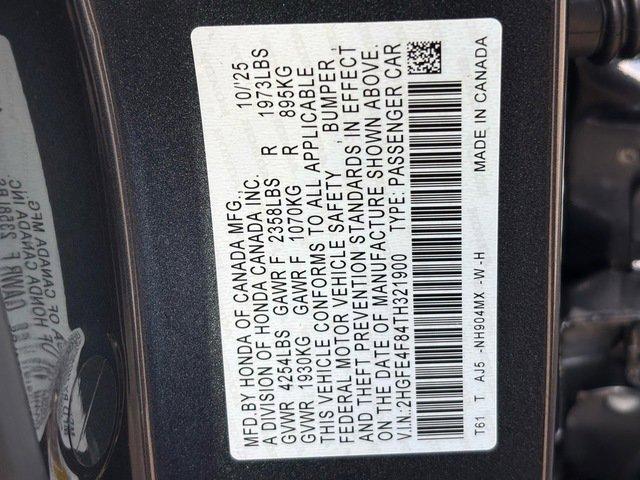 new 2026 Honda Civic Hybrid car, priced at $32,484