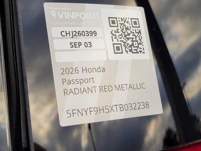 new 2026 Honda Passport car, priced at $49,714