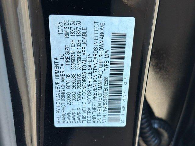 new 2026 Honda CR-V Hybrid car, priced at $39,157