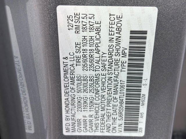 new 2026 Honda CR-V Hybrid car, priced at $39,157