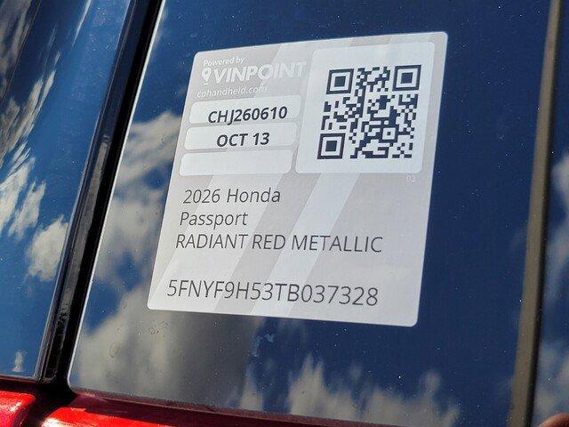 new 2026 Honda Passport car, priced at $49,973