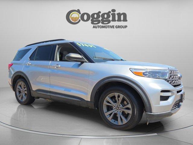 used 2021 Ford Explorer car, priced at $18,198