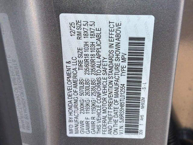 new 2026 Honda CR-V Hybrid car, priced at $39,157