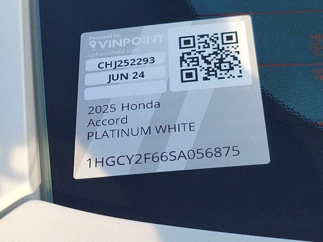 new 2025 Honda Accord Hybrid car, priced at $35,700