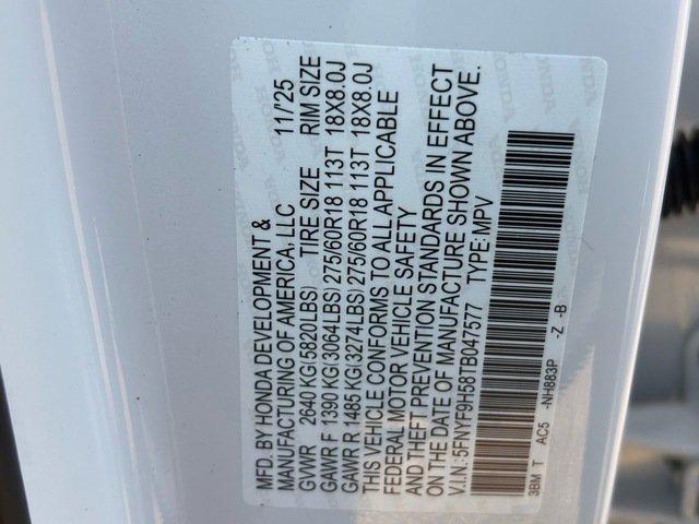 new 2026 Honda Passport car, priced at $48,364