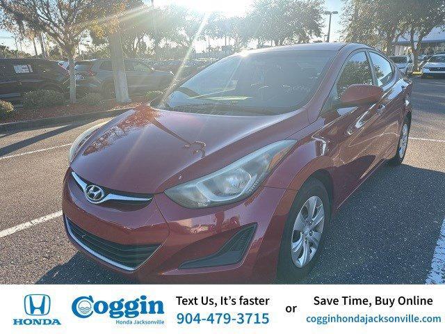 used 2016 Hyundai Elantra car, priced at $7,500