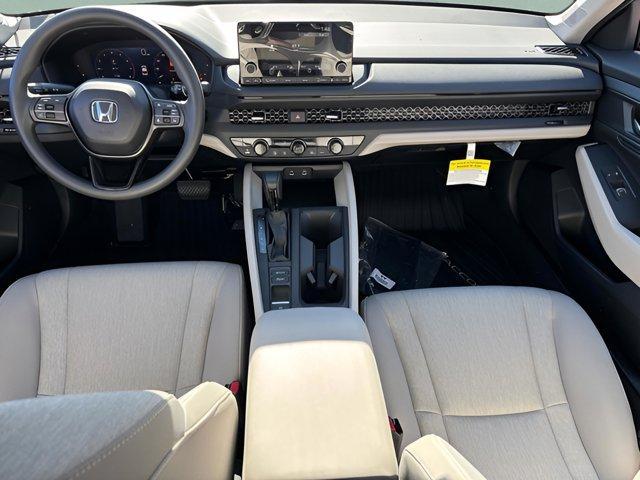 new 2025 Honda Accord car, priced at $31,890