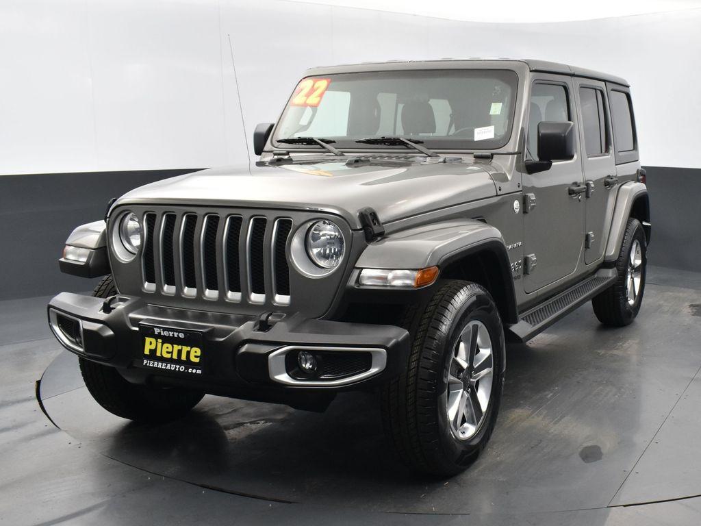used 2021 Jeep Wrangler Unlimited car, priced at $24,491