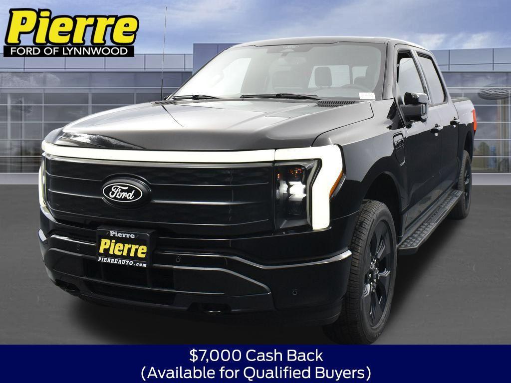 new 2025 Ford F-150 Lightning car, priced at $82,565