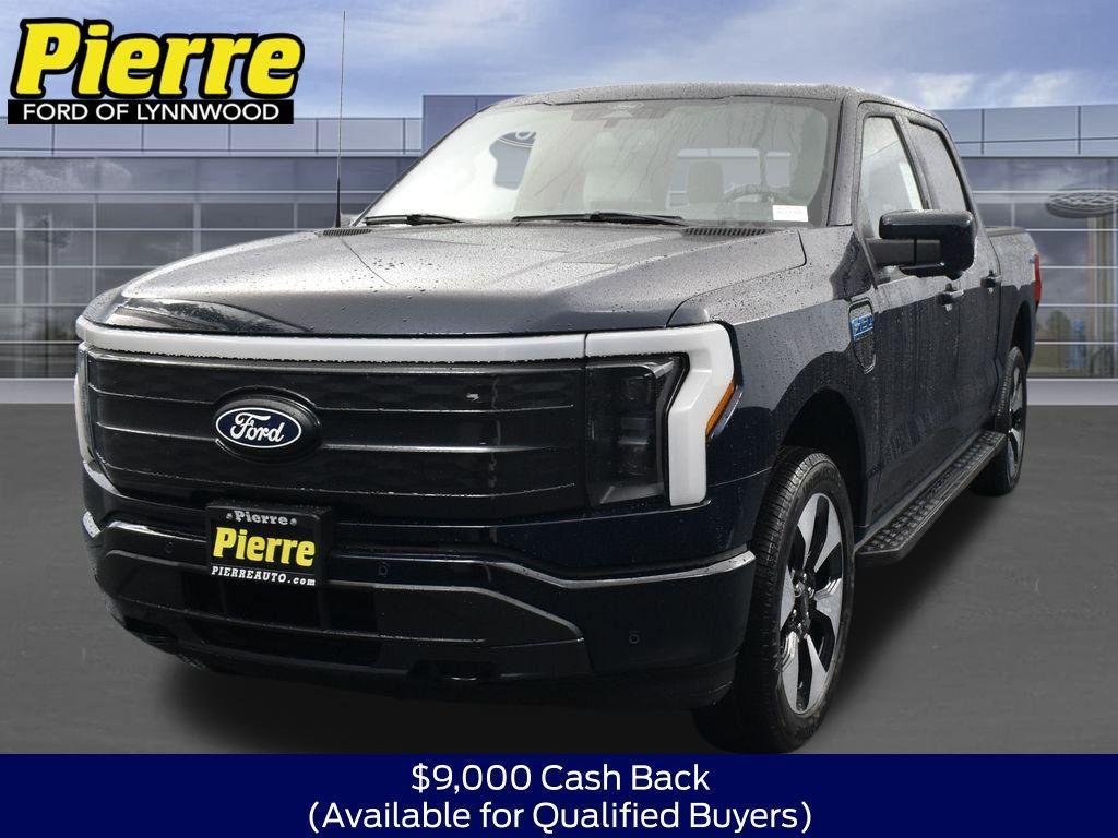 new 2025 Ford F-150 Lightning car, priced at $76,995