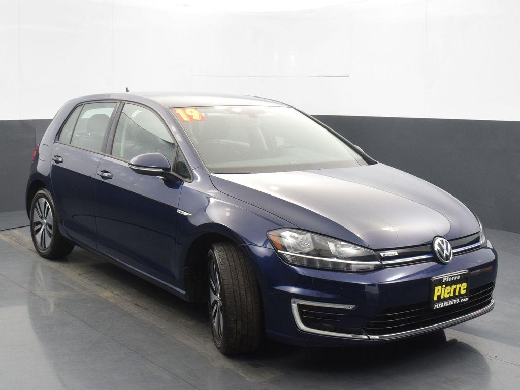 used 2019 Volkswagen e-Golf car, priced at $14,998