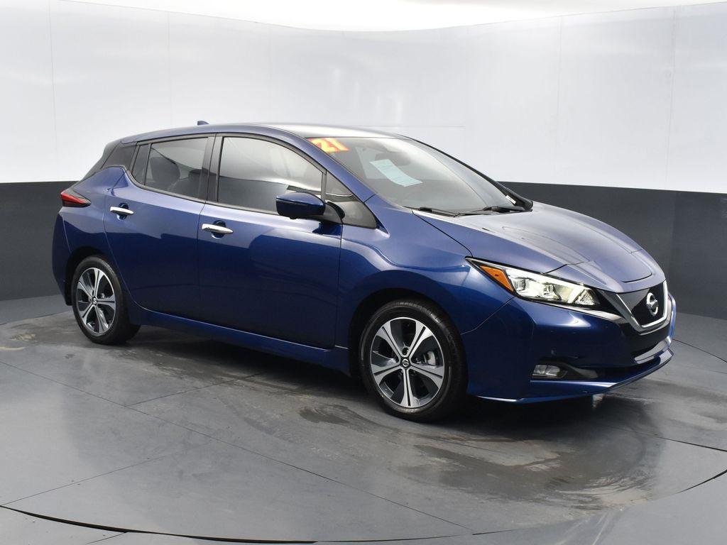 used 2021 Nissan Leaf car, priced at $16,306