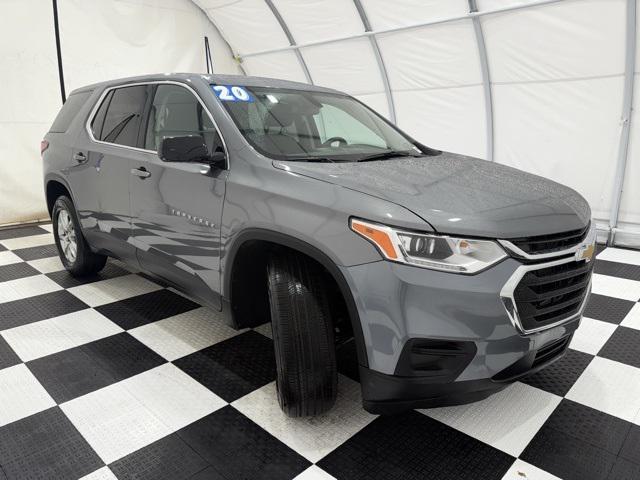 used 2020 Chevrolet Traverse car, priced at $16,991
